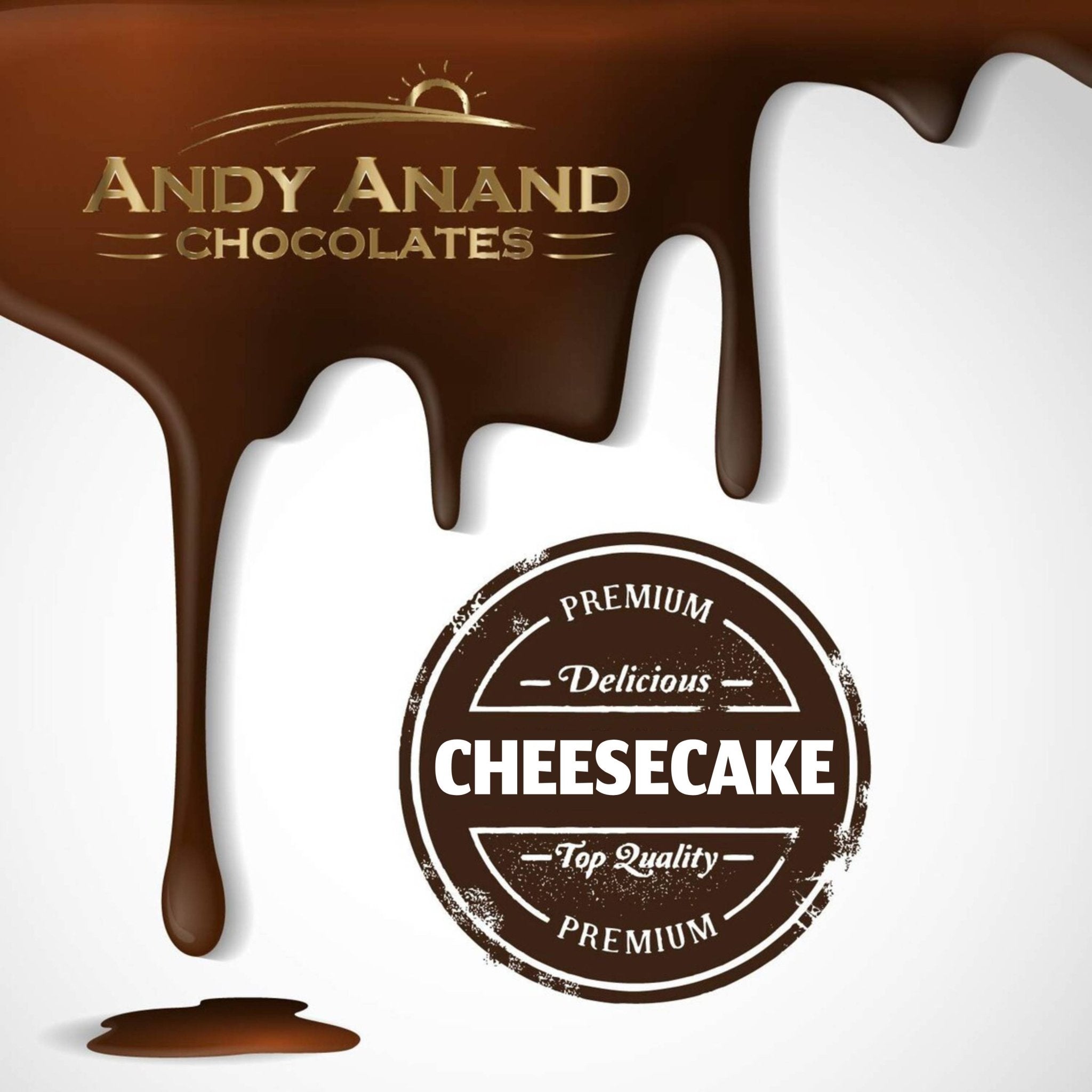 Andy Anand Sugar-Free Cookies & Cream Cheesecake, 9-Inch, 2 lb – Diabetic-Friendly, California Cream Cheese, No Preservatives Gift Box